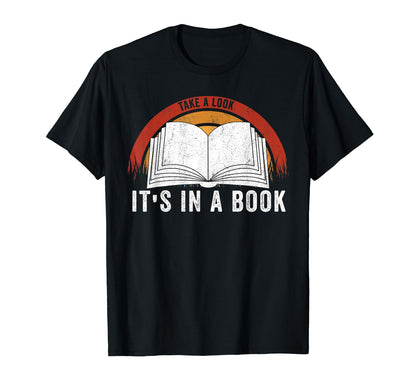 Take Its Book Lovers Rainbow T-Shirt - Novelty Apparel for Adults - T-Shirt, Sweatshirt, Hoodie
