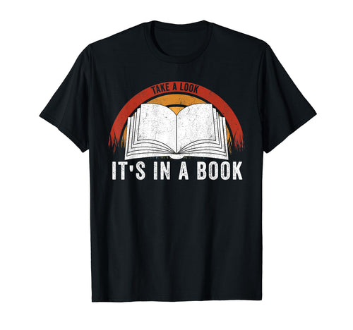 Take Its Book Lovers Rainbow T-Shirt - Novelty Apparel for Adults - T-Shirt, Sweatshirt, Hoodie