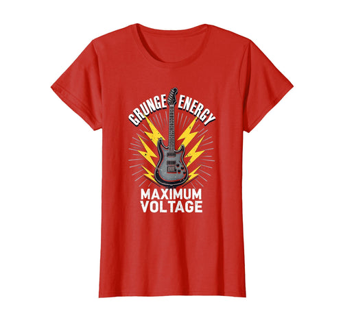Grunge Energy Maximum Voltage Rock T-Shirt - Streetwear Style for Adults - T-Shirt, Sweatshirt, Hoodie