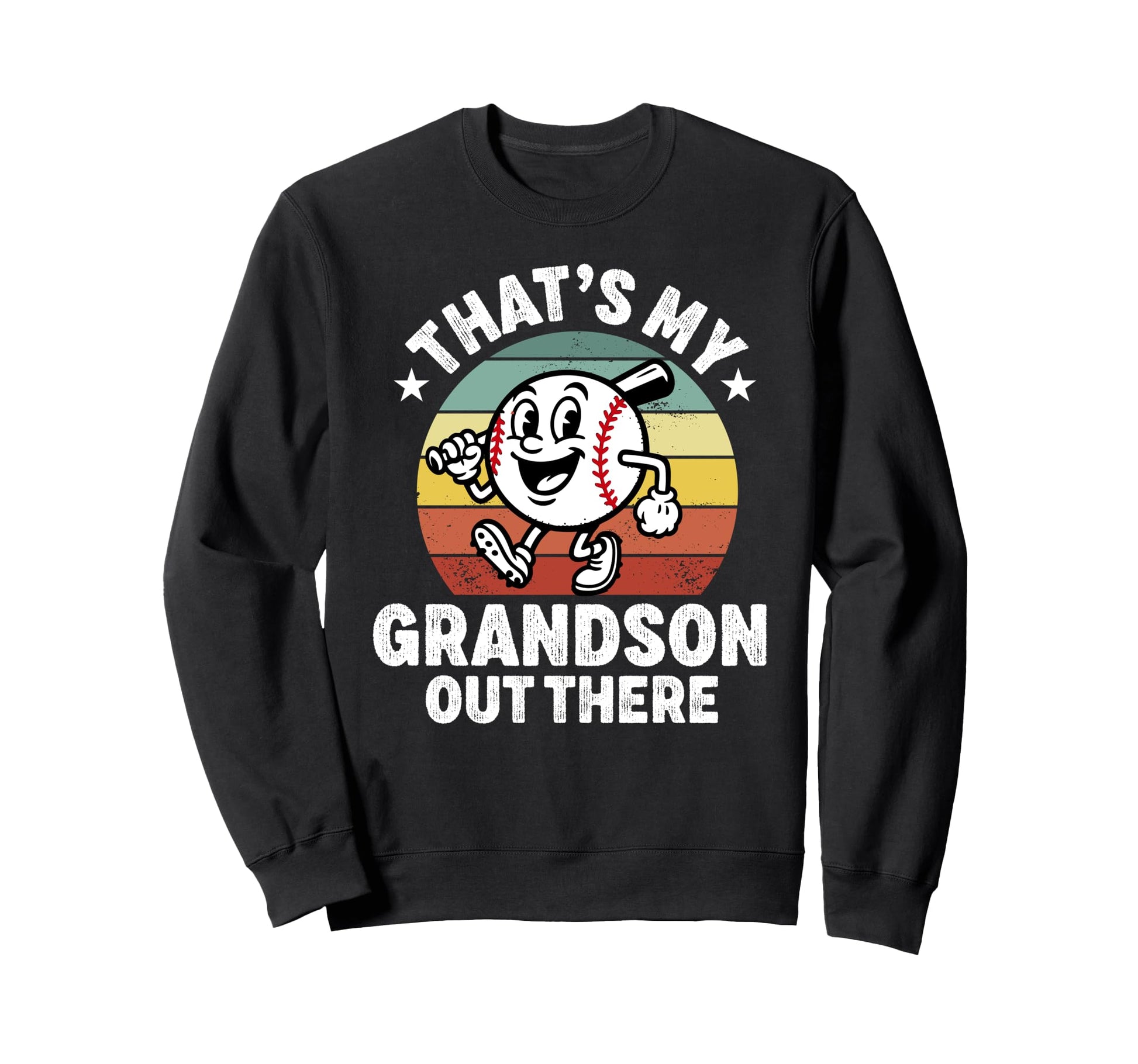 Thats My Grandson Out There Sweatshirt - Custom Art Print for Adults - T-Shirt, Sweatshirt, Hoodie