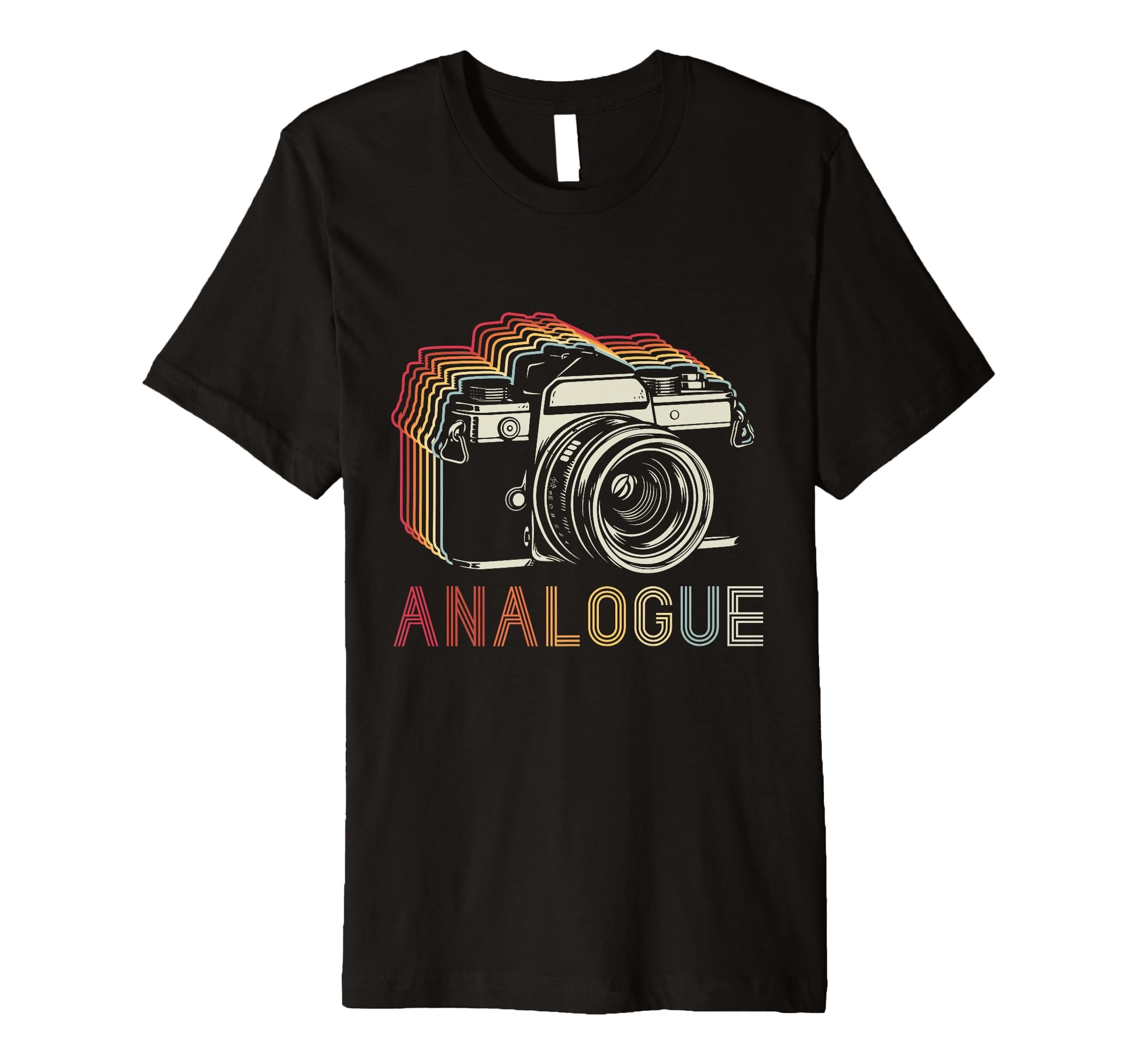 Analogue Camera T-Shirt - Novelty Apparel for Adults - T-Shirt, Sweatshirt, Hoodie