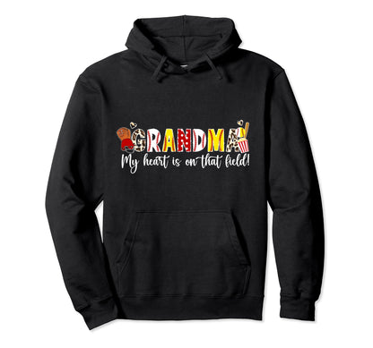 That Field Baseball Softball Grandma Hoodie - Minimalist Print Men Women - T-Shirt, Sweatshirt, Hoodie