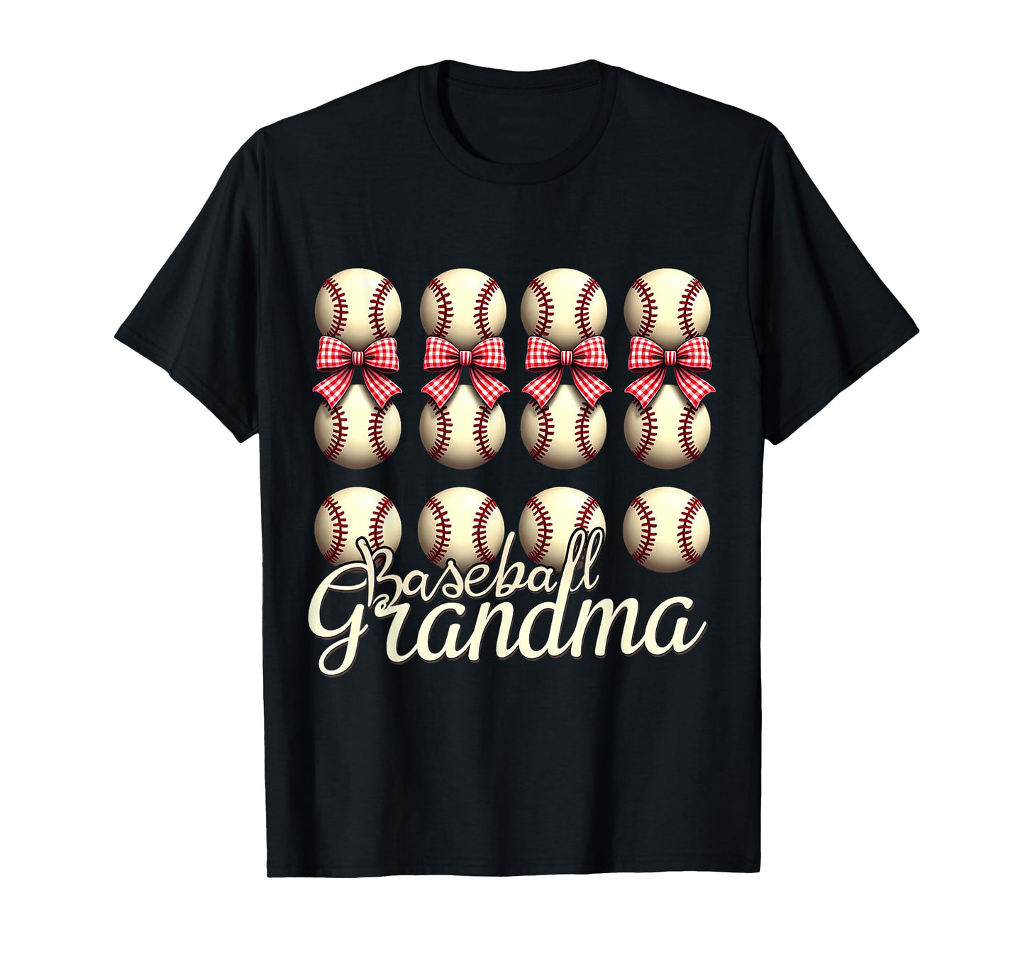 Baseball Grandma Baseball Lover Gameday T-Shirt - Novelty Apparel Unisex - T-Shirt, Sweatshirt, Hoodie