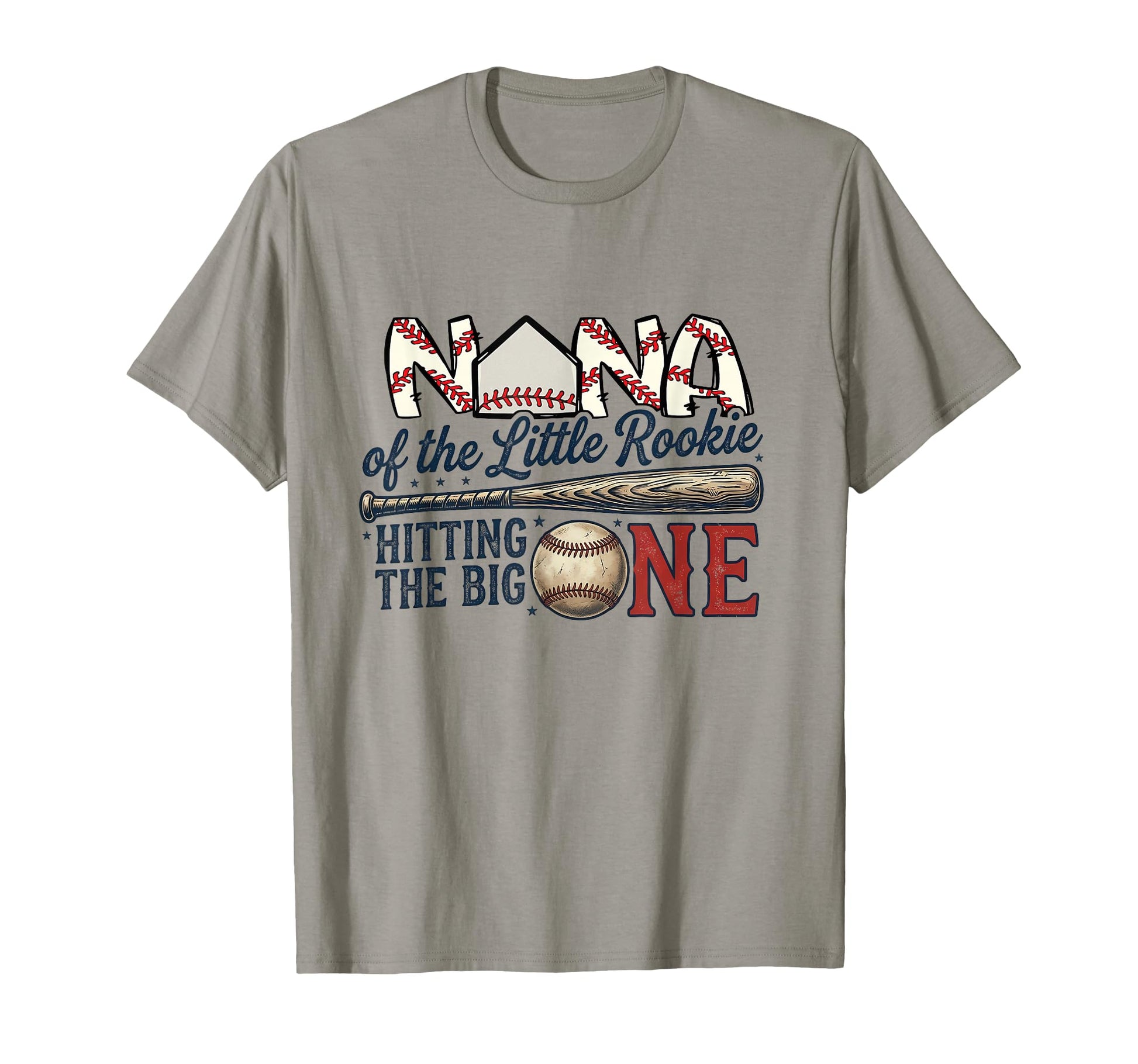 Grandma Nana Lil Rookie 1St Birthday T-Shirt - Unique Graphic for Adults - T-Shirt, Sweatshirt, Hoodie