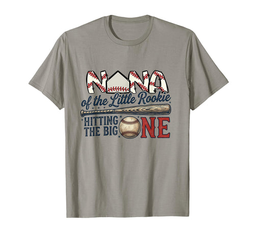 Grandma Nana Lil Rookie 1St Birthday T-Shirt - Unique Graphic for Adults - T-Shirt, Sweatshirt, Hoodie