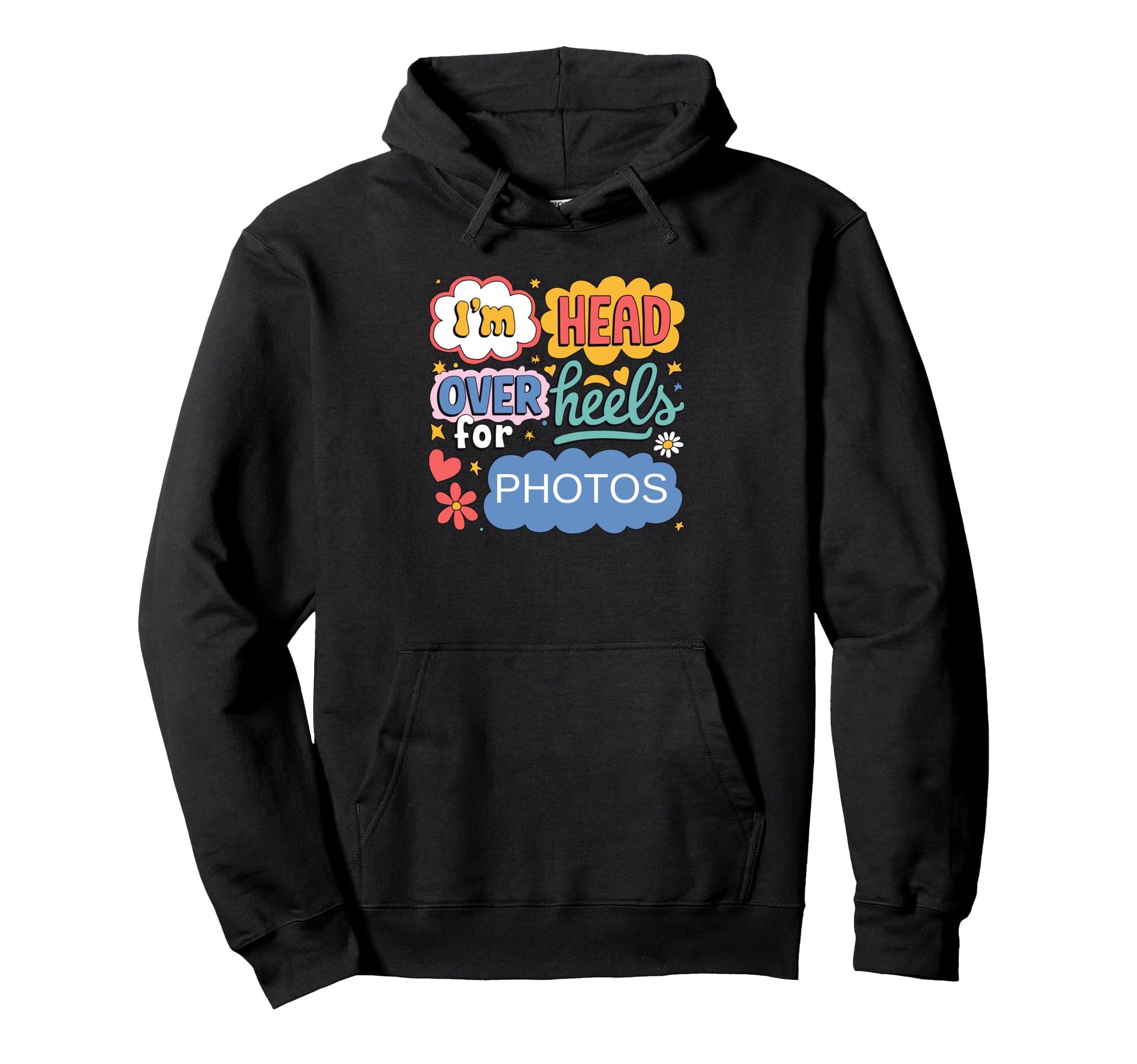 Funny Photos Aesthetic Pop Art Camera Fans Hoodie - Graphic Print Men Women - T-Shirt, Sweatshirt, Hoodie