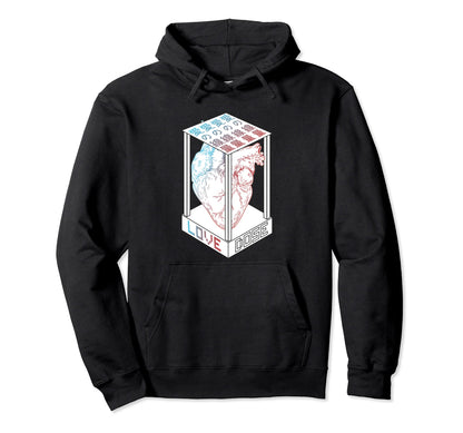 Love Dose Vaporwave Japanese Kanji Hoodie - Trendy Graphic for Adults - T-Shirt, Sweatshirt, Hoodie