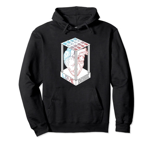 Love Dose Vaporwave Japanese Kanji Hoodie - Trendy Graphic for Adults - T-Shirt, Sweatshirt, Hoodie