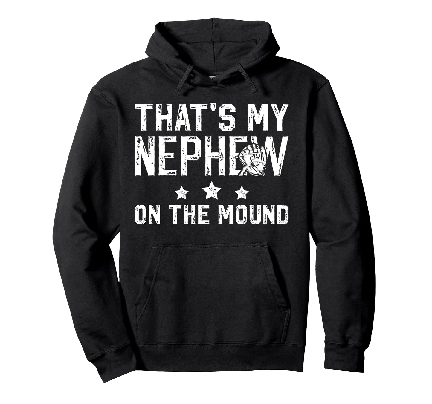 Proud Baseball Pitcher Uncle Baseball Hoodie - Minimalist Print Unisex - T-Shirt, Sweatshirt, Hoodie