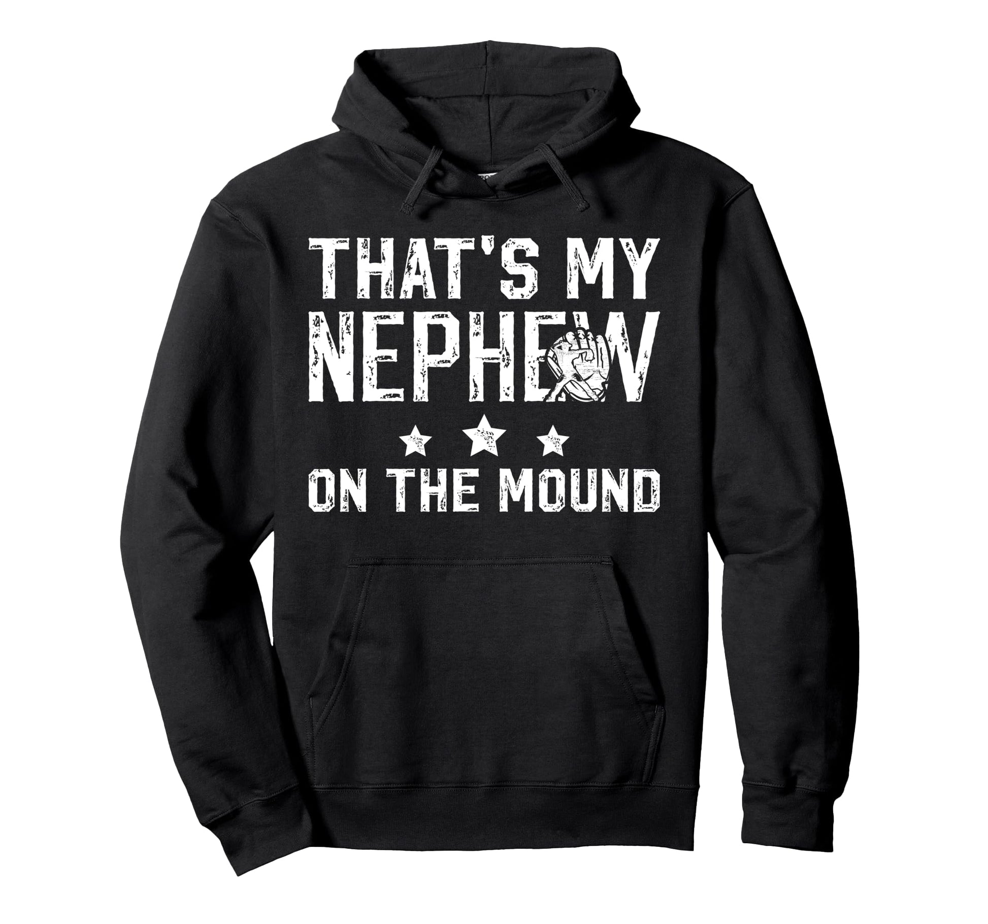 Proud Baseball Pitcher Uncle Baseball Hoodie - Minimalist Print Unisex - T-Shirt, Sweatshirt, Hoodie