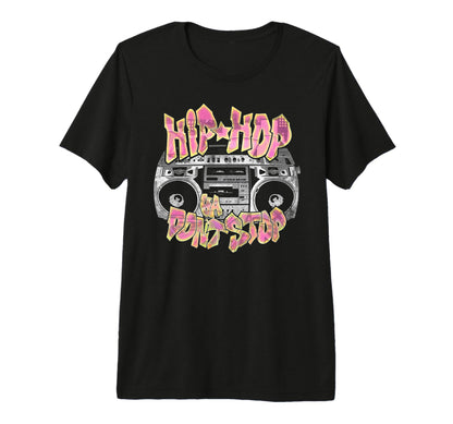 Hip Hop Ya Dont Stop Old School 80S T-Shirt - Novelty Apparel for Adults - T-Shirt, Sweatshirt, Hoodie