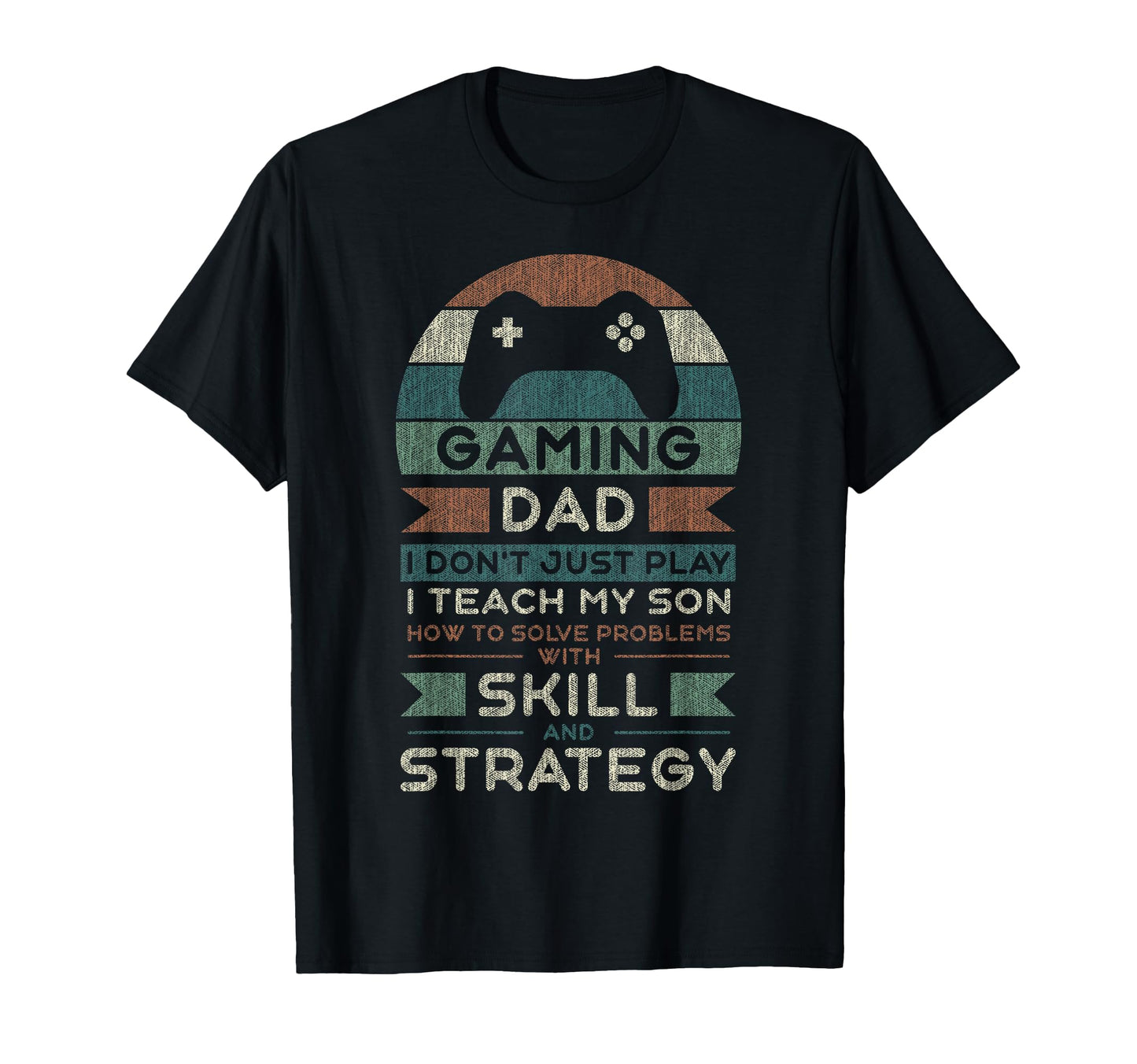 Gaming Dad Father Son Fathers Day Video T-Shirt - Graphic Print Men Women - T-Shirt, Sweatshirt, Hoodie
