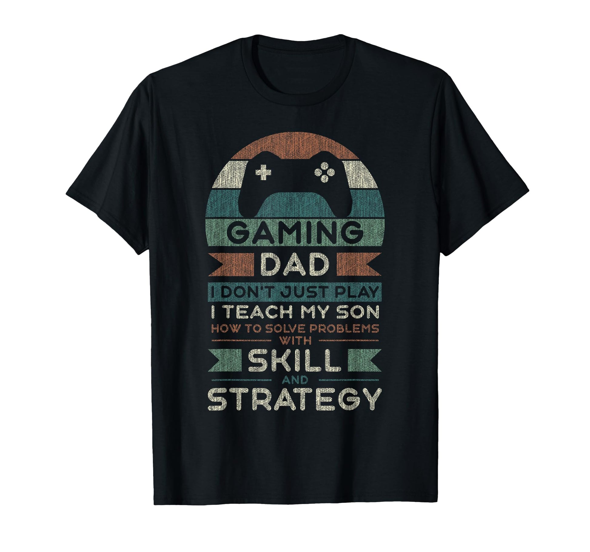 Gaming Dad Father Son Fathers Day Video T-Shirt - Graphic Print Men Women - T-Shirt, Sweatshirt, Hoodie