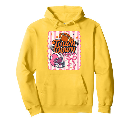 Touchdown Season American Football Hoodie - Casual Everyday Wear Men Women - T-Shirt, Sweatshirt, Hoodie