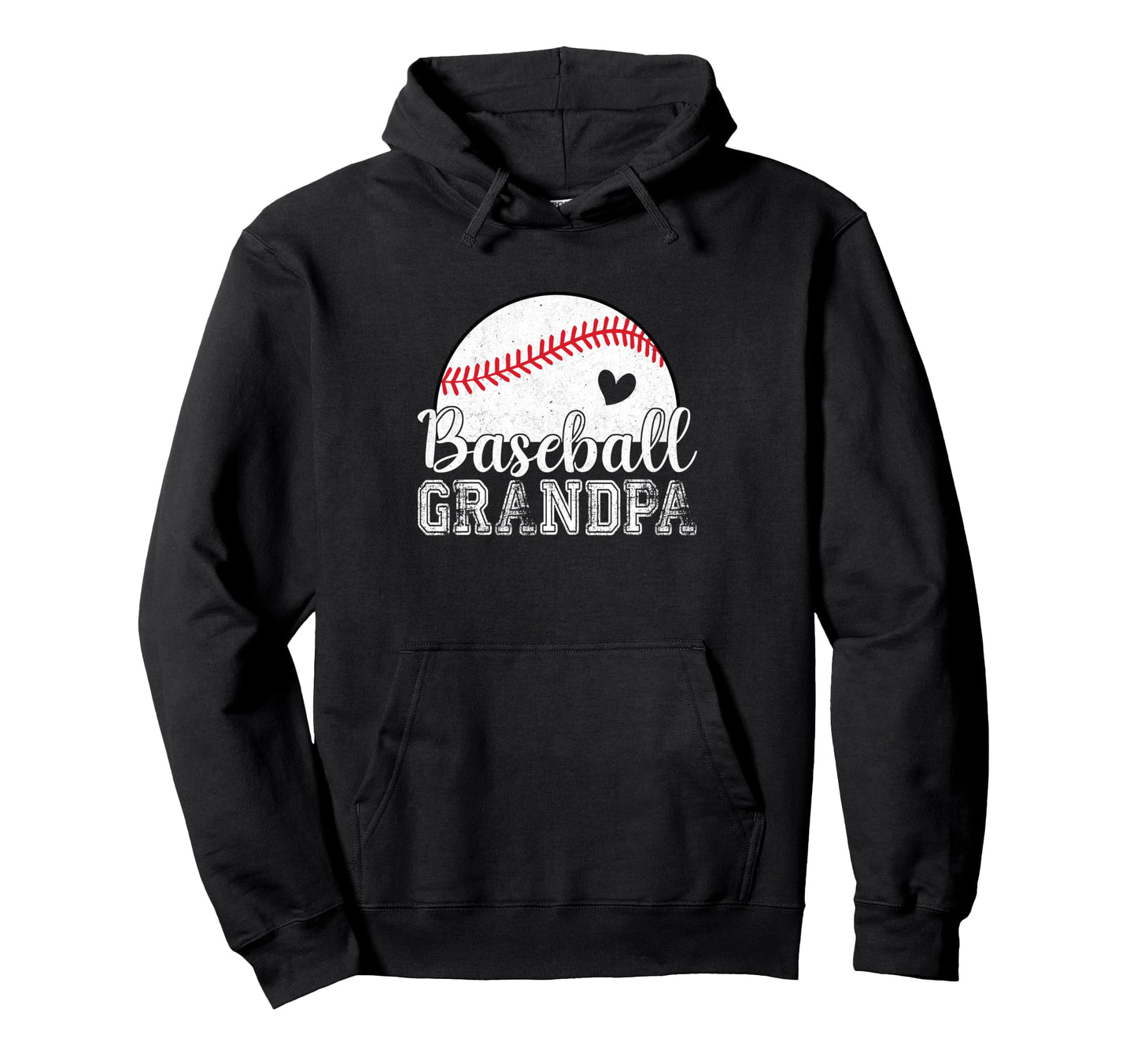 Baseball Grandpa Gifts Fathers Day Hoodie - Custom Art Print for Adults - T-Shirt, Sweatshirt, Hoodie