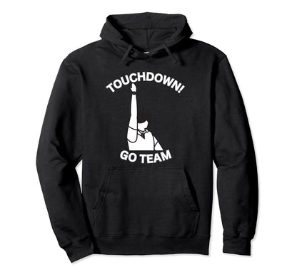 Baseball Soccer Mash Up Touchdown Go Hoodie - Custom Art Print Men Women - T-Shirt, Sweatshirt, Hoodie