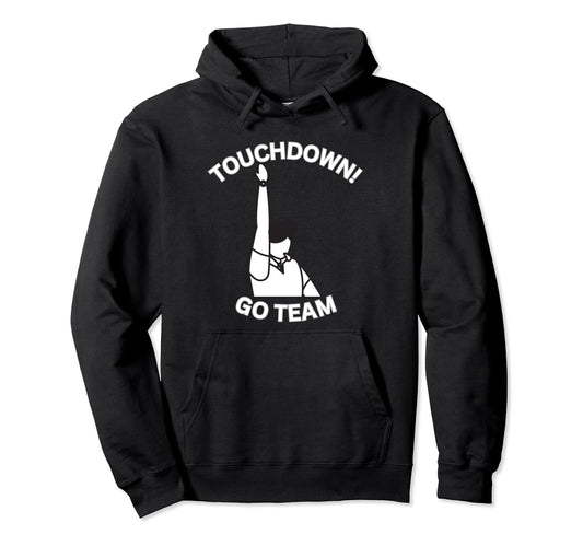 Baseball Soccer Mash Up Touchdown Go Hoodie - Custom Art Print Men Women - T-Shirt, Sweatshirt, Hoodie