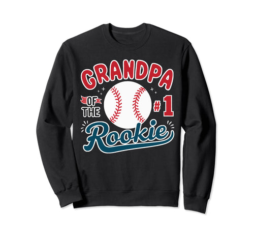 Baseball Grandpa Grandfather Sweatshirt - Fun Novelty Design for Adults - T-Shirt, Sweatshirt, Hoodie