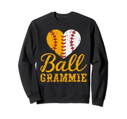Baseball Grandma Grandmother Sweatshirt - Streetwear Style Men Women - T-Shirt, Sweatshirt, Hoodie