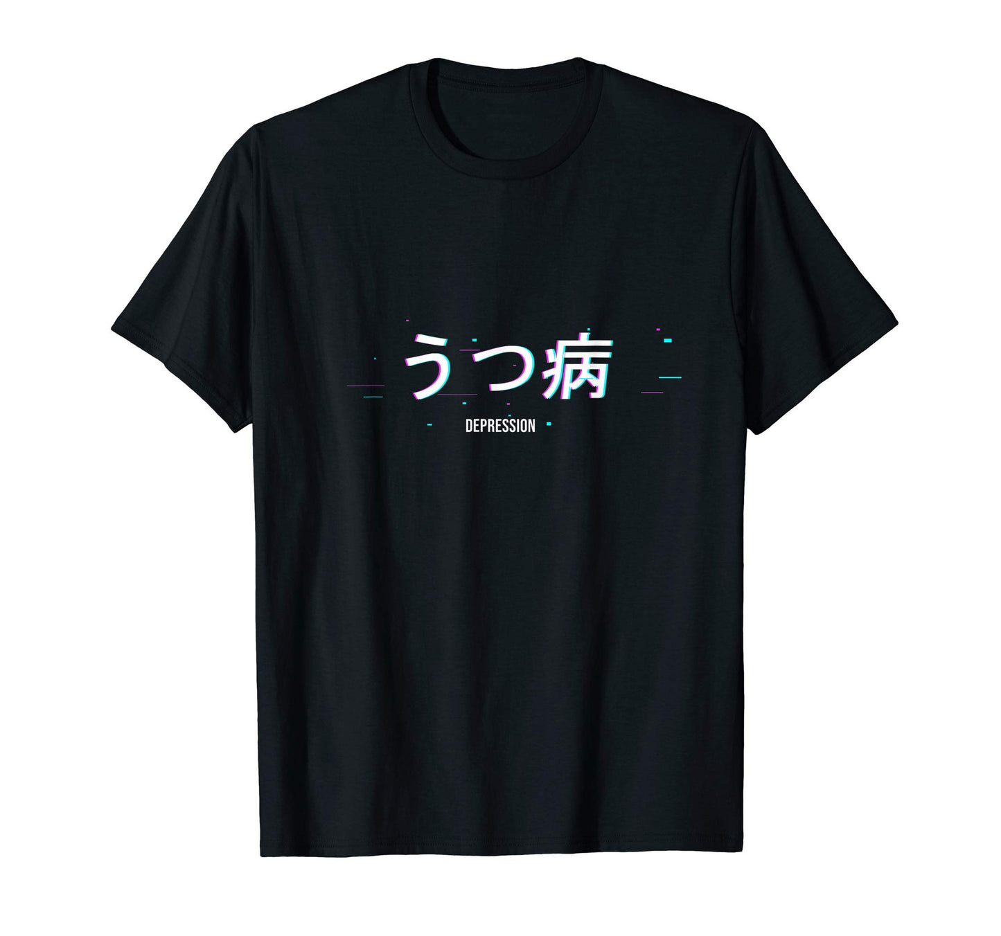 Japanese Aesthetic Vaporwave Glitch T-Shirt - Custom Art Print Men Women - T-Shirt, Sweatshirt, Hoodie