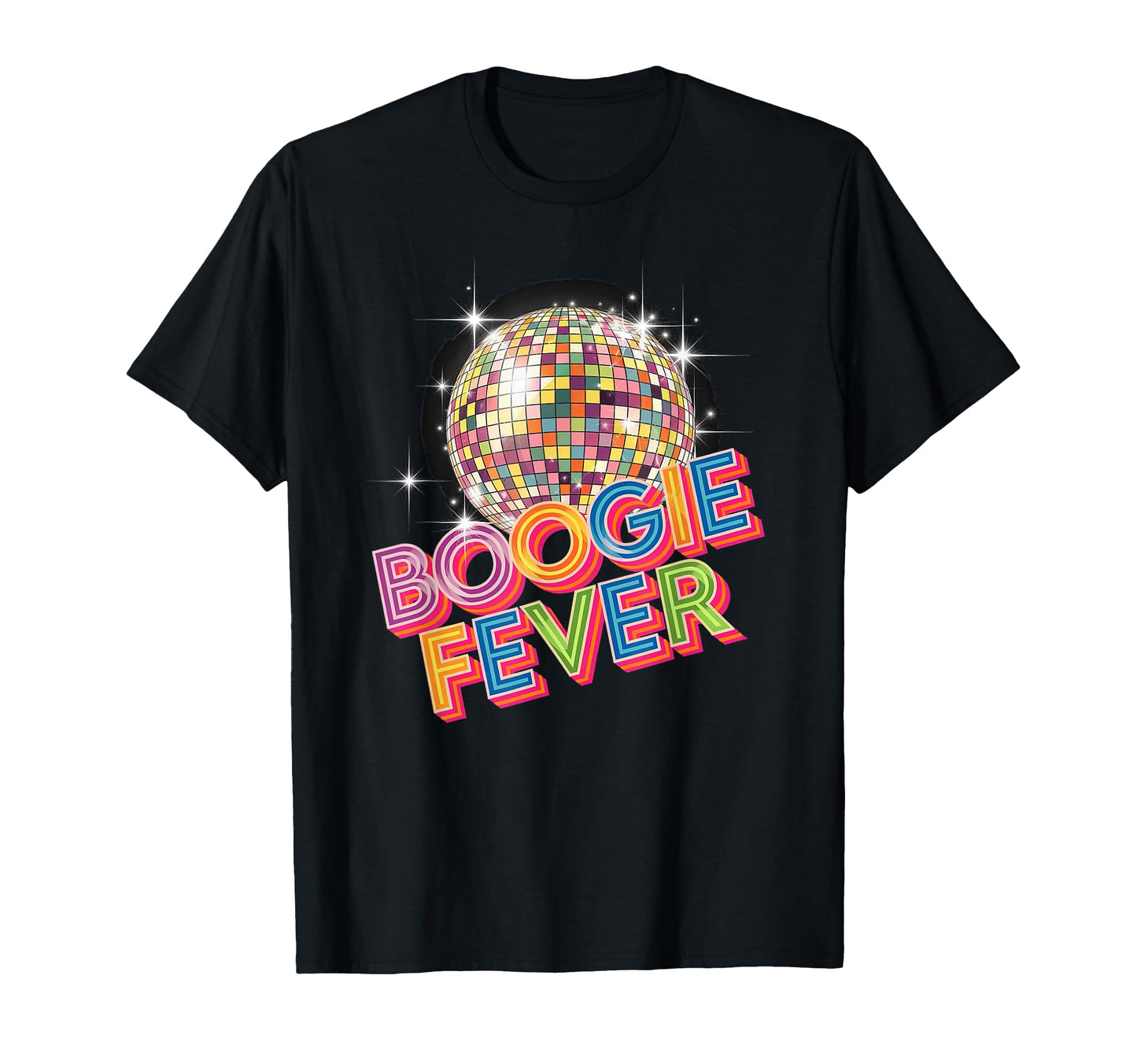 Disco Ball Boogie Fever Discoball T-Shirt - Casual Everyday Wear Men Women - T-Shirt, Sweatshirt, Hoodie