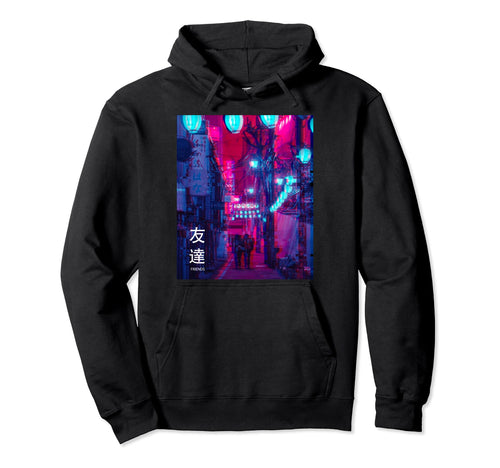 Vaporwave Glitch Aesthetic Japan Hoodie - Streetwear Style for Adults - T-Shirt, Sweatshirt, Hoodie