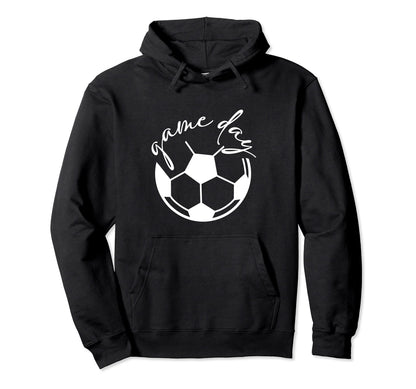 Game Day Soccer Mom Hoodie - Unique Graphic for Adults - T-Shirt, Sweatshirt, Hoodie