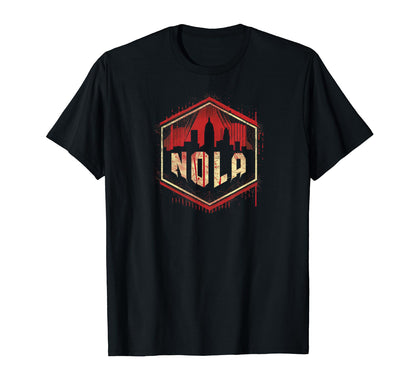 Nola Grit 90S Grunge Urbandecay Mens T-Shirt - Trendy Graphic Men Women - T-Shirt, Sweatshirt, Hoodie