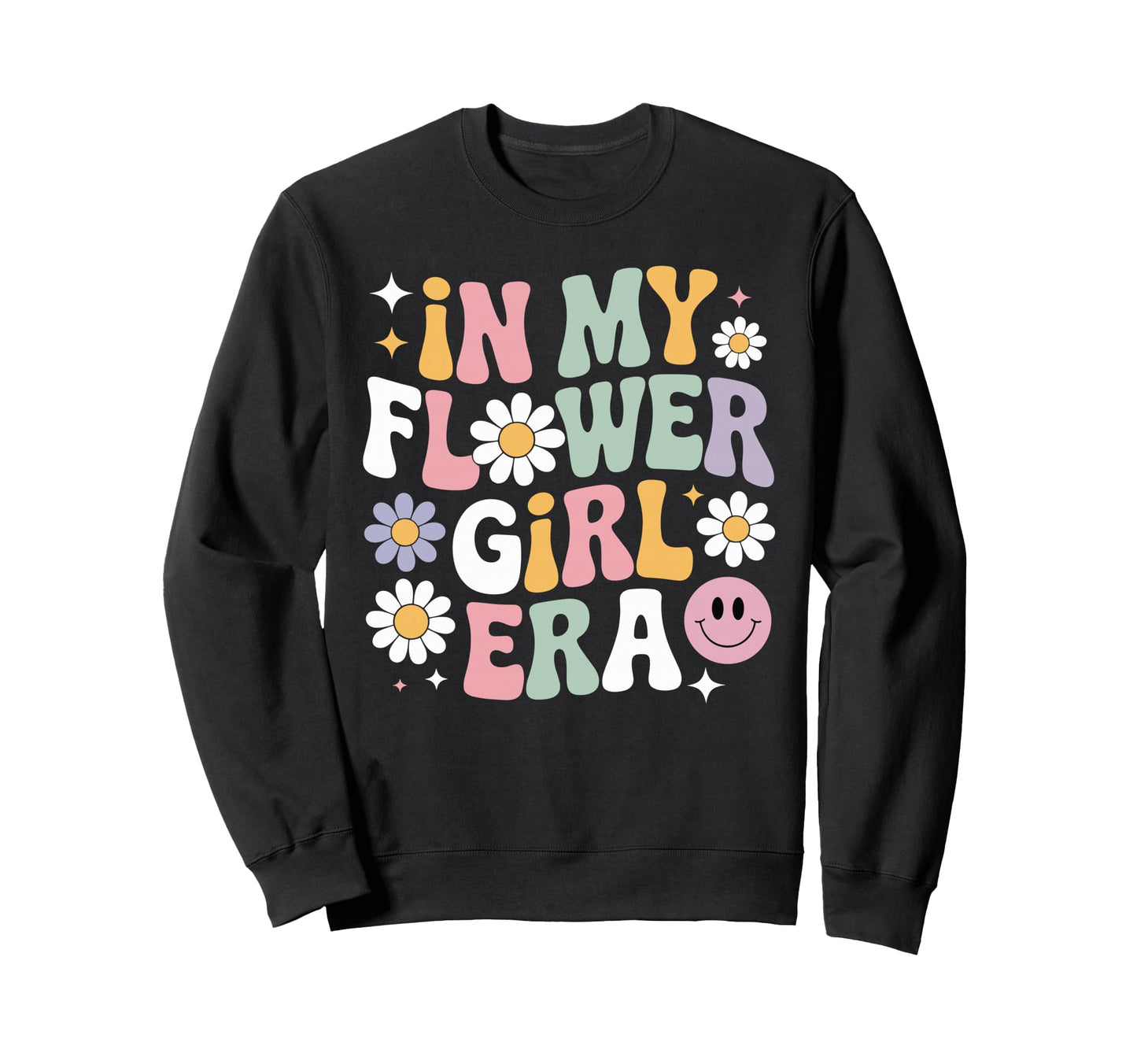 My Flower Era Wedding Party Boho Sweatshirt - Aesthetic Graphic Unisex - T-Shirt, Sweatshirt, Hoodie