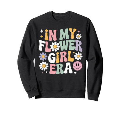 My Flower Era Wedding Party Boho Sweatshirt - Aesthetic Graphic Unisex - T-Shirt, Sweatshirt, Hoodie
