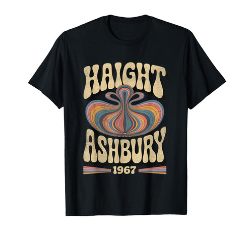 Haight Ashbury 1967 Hippie Boho 1960S T-Shirt - Unique Graphic Unisex - T-Shirt, Sweatshirt, Hoodie