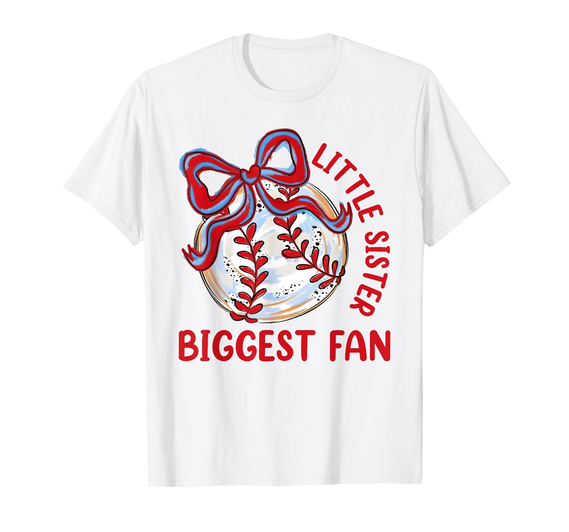 Bow Coquette Little Sister Biggest T-Shirt - Fun Novelty Design for Adults - T-Shirt, Sweatshirt, Hoodie
