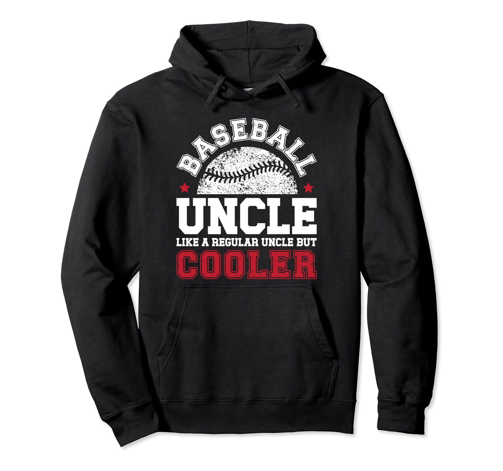 Baseball Uncle Baseball Player Uncle Hoodie - Trendy Graphic for Adults - T-Shirt, Sweatshirt, Hoodie