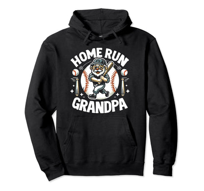 Baseball Grandpa Grandfather Gramps Hoodie - Aesthetic Graphic Men Women - T-Shirt, Sweatshirt, Hoodie