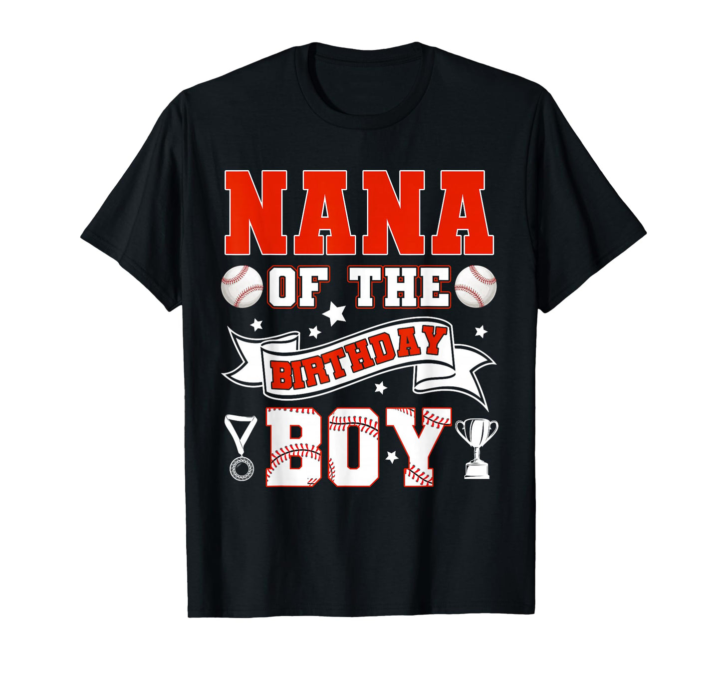Nana Birthday Baseball Player T-Shirt - Casual Everyday Wear Men Women - T-Shirt, Sweatshirt, Hoodie