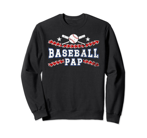 Baseball Pap Best Grandpa Pap Sweatshirt - Novelty Apparel Men Women - T-Shirt, Sweatshirt, Hoodie