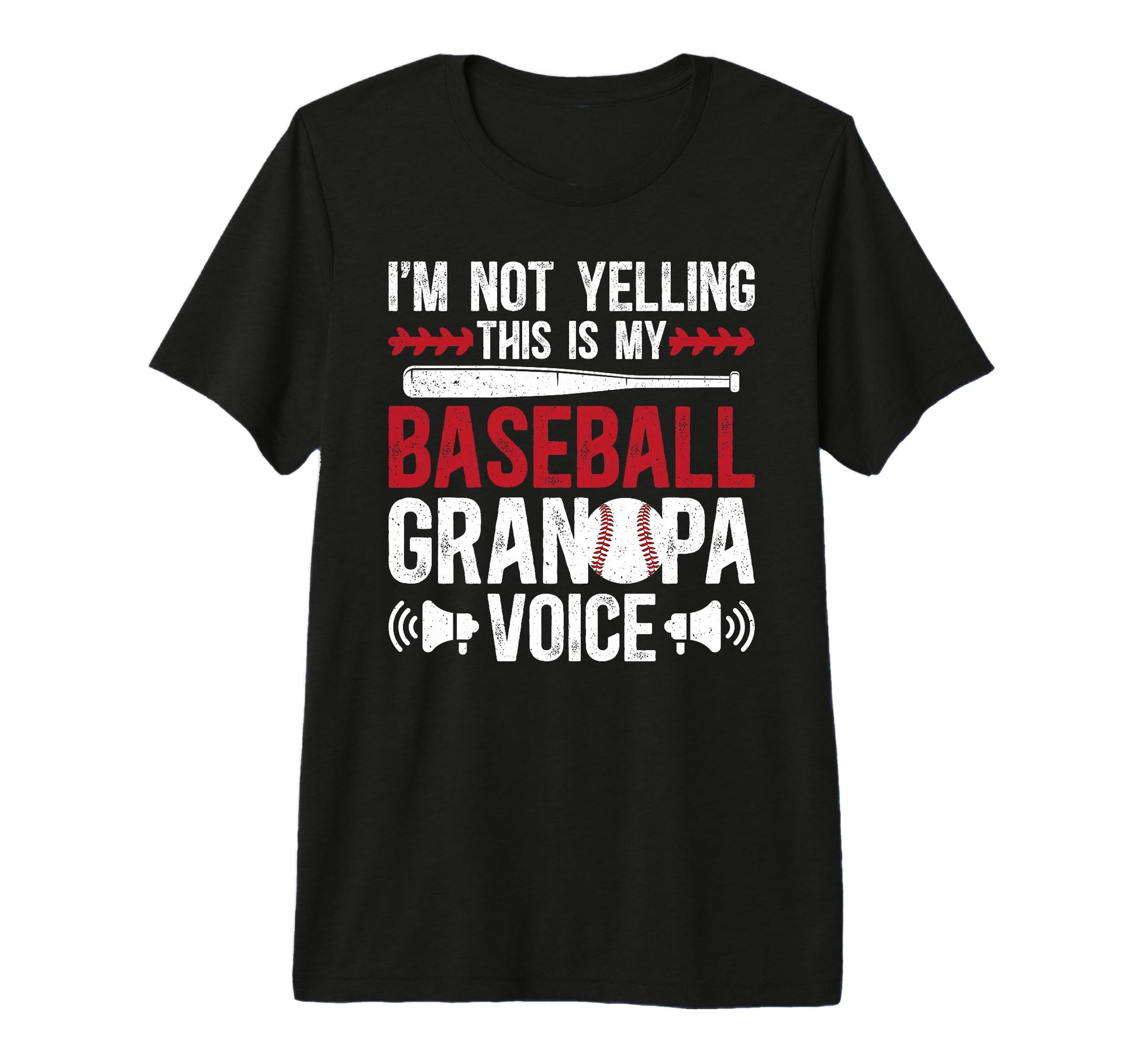 Mens My Baseball Grandpa Voice T-Shirt - Streetwear Style Men Women - T-Shirt, Sweatshirt, Hoodie