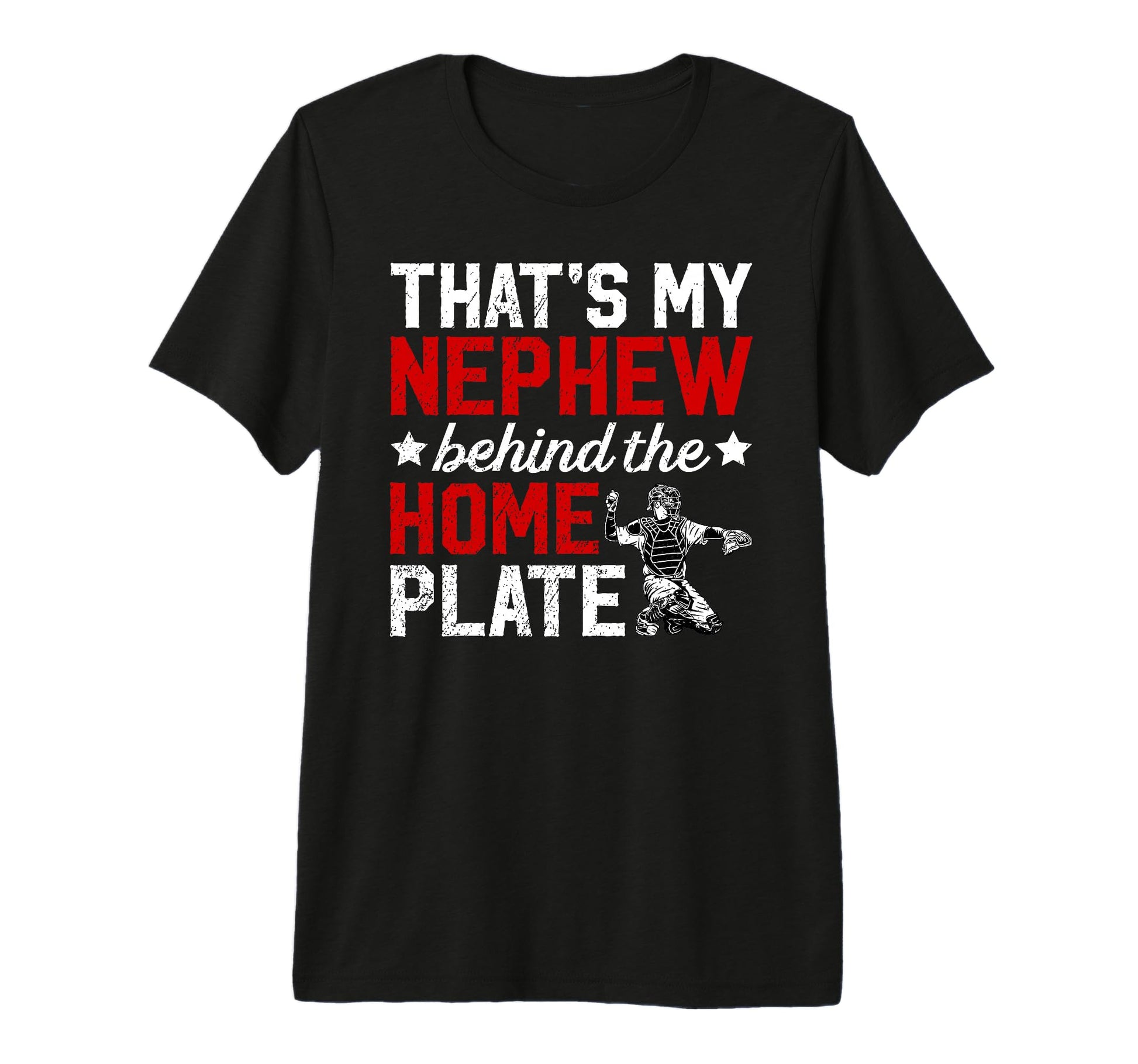 Thats My Nephew Baseball Catcher T-Shirt - Aesthetic Graphic Men Women - T-Shirt, Sweatshirt, Hoodie