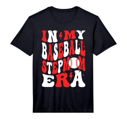 Mens My Baseball Stepmom Era Bonus Mom T-Shirt - Trendy Graphic Men Women - T-Shirt, Sweatshirt, Hoodie