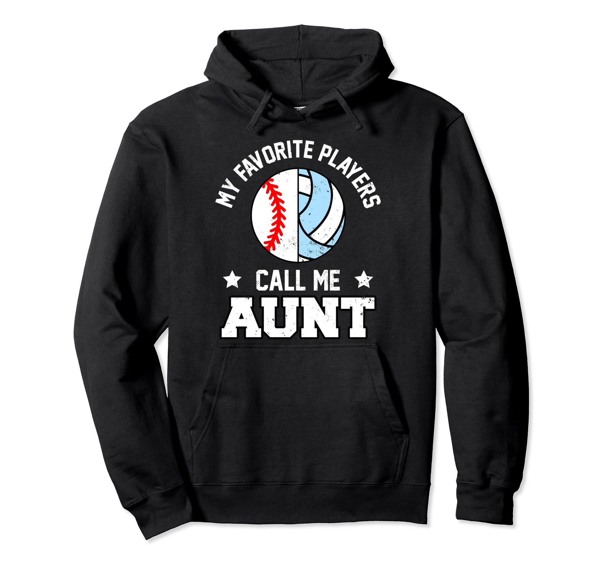 My Favorite Baseball Volleyball Hoodie - Casual Everyday Wear Men Women - T-Shirt, Sweatshirt, Hoodie