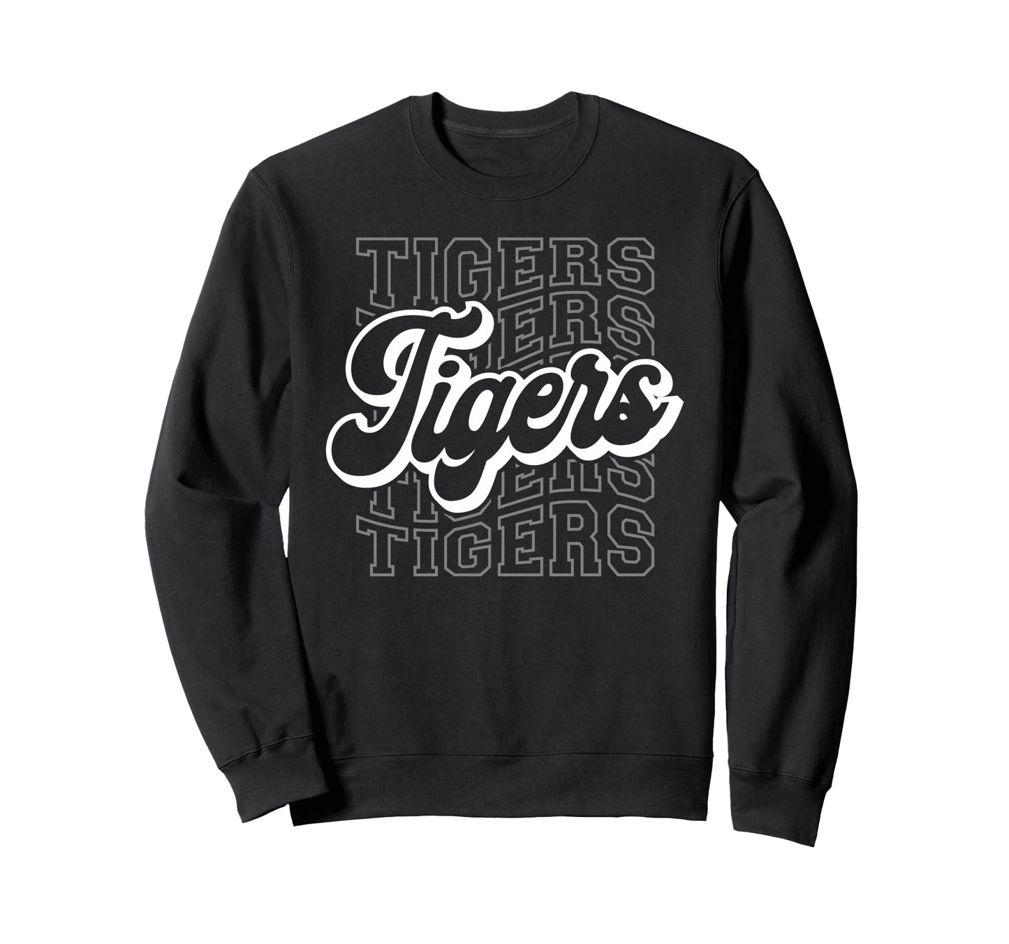 Tigers Sports Mascot Tigers Team Sweatshirt - Streetwear Style Unisex - T-Shirt, Sweatshirt, Hoodie