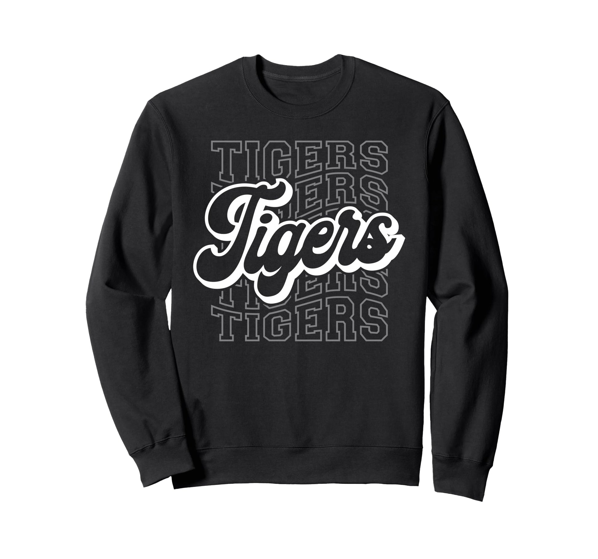 Tigers Sports Mascot Tigers Team Sweatshirt - Streetwear Style Unisex - T-Shirt, Sweatshirt, Hoodie