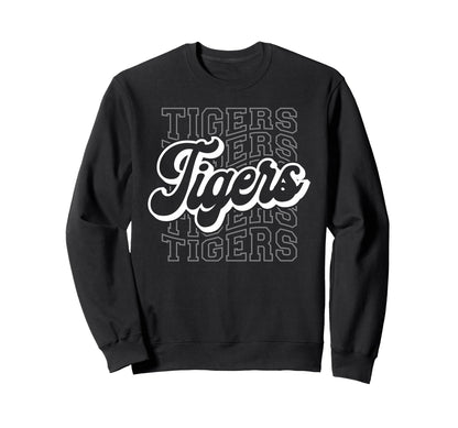 Tigers Sports Mascot Tigers Team Sweatshirt - Streetwear Style Unisex - T-Shirt, Sweatshirt, Hoodie