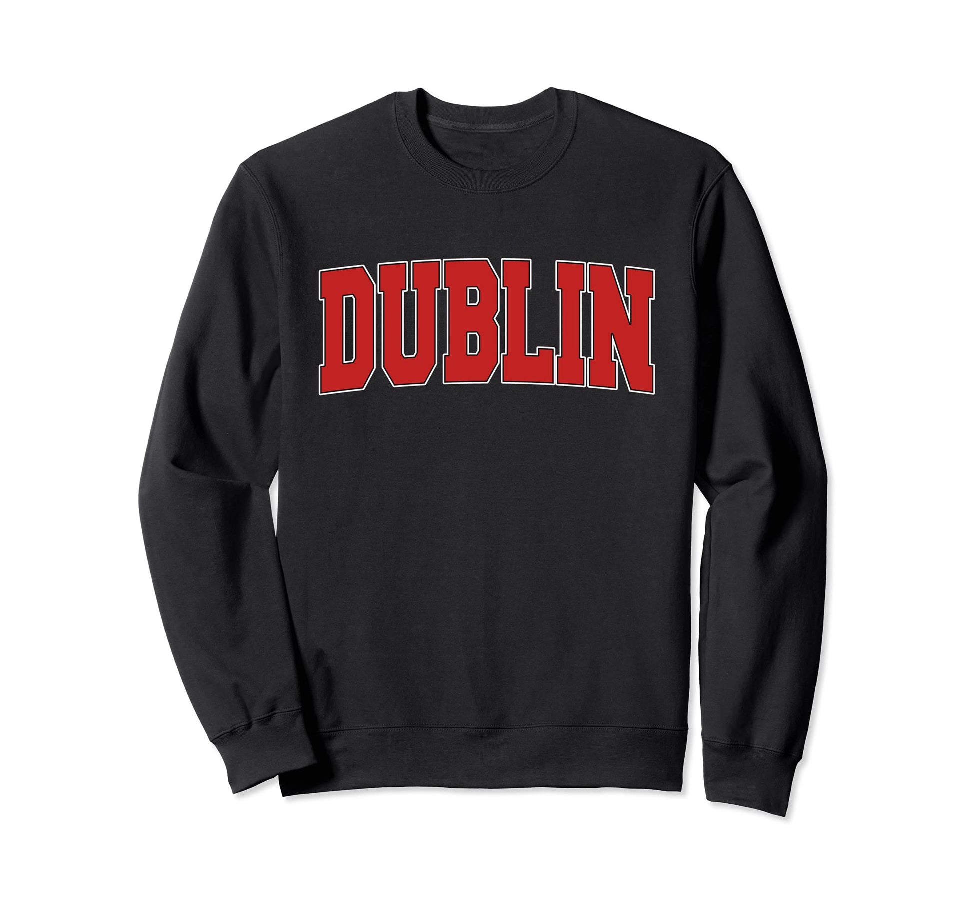 Dublin Oh Ohio Varsity Usa Sweatshirt - Fun Novelty Design for Adults - T-Shirt, Sweatshirt, Hoodie