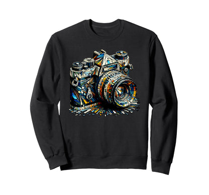 Camera Photographer Photography Sweatshirt - Unique Graphic for Adults - T-Shirt, Sweatshirt, Hoodie