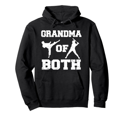 Grandma Both Funny Baseball And Hoodie - Unique Graphic Men Women - T-Shirt, Sweatshirt, Hoodie