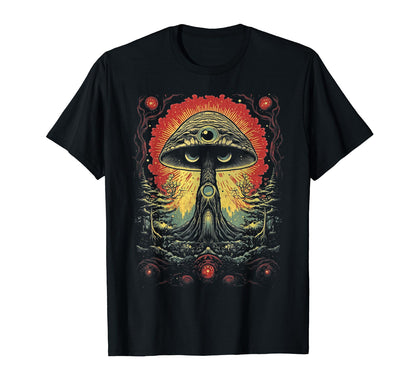 Grunge Mushroom Goth Fungi 74 T-Shirt - Graphic Print Unisex - T-Shirt, Sweatshirt, Hoodie