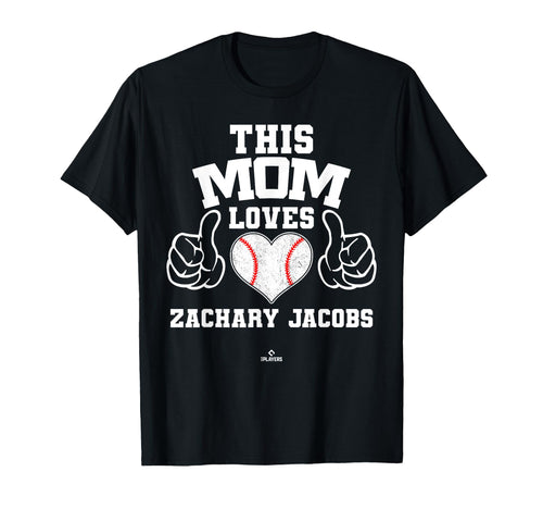 This Mom Loves Zachary Jacobs Prospect T-Shirt - Unique Graphic for Adults - T-Shirt, Sweatshirt, Hoodie