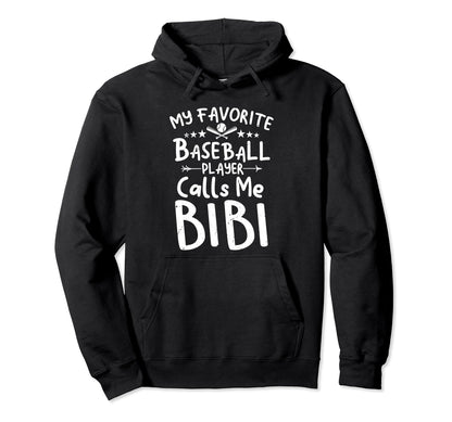My Favorite Baseball Player Calls Me Hoodie - Aesthetic Graphic Men Women - T-Shirt, Sweatshirt, Hoodie