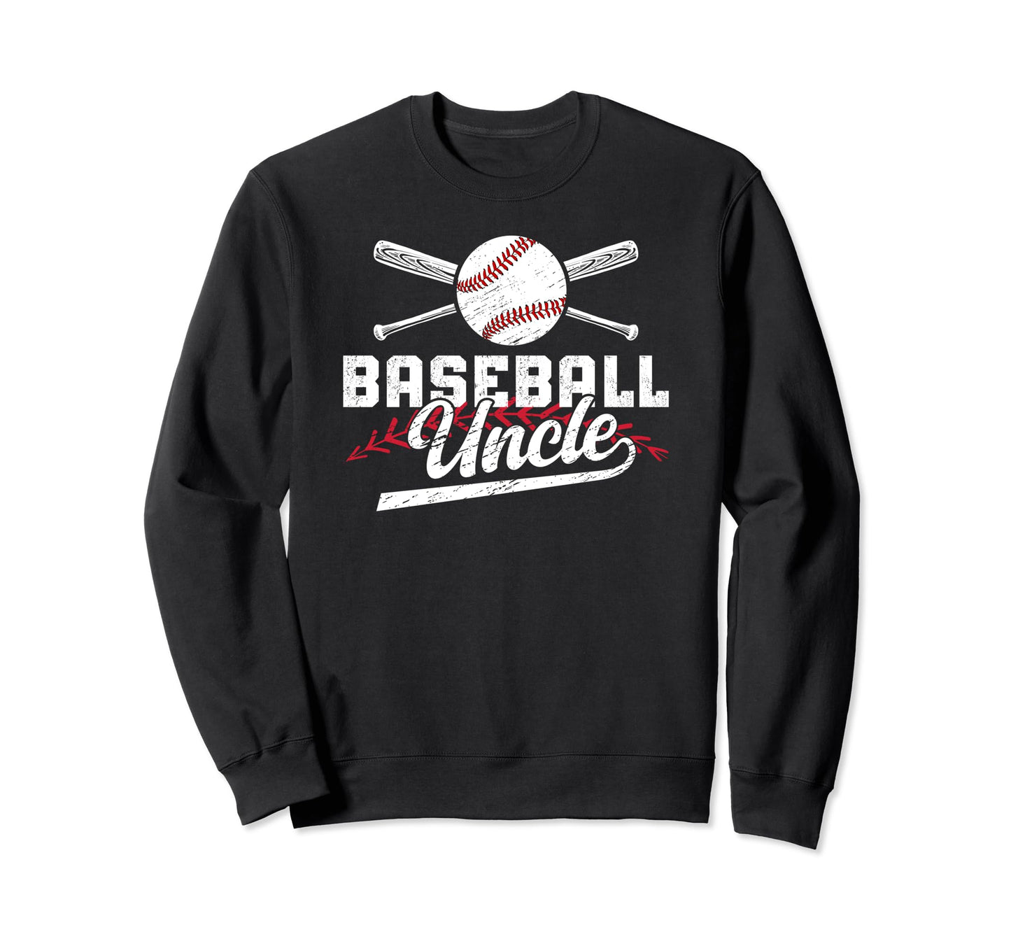 Baseball Uncle Best Uncle Baseball Sweatshirt - Custom Art Print Men Women - T-Shirt, Sweatshirt, Hoodie